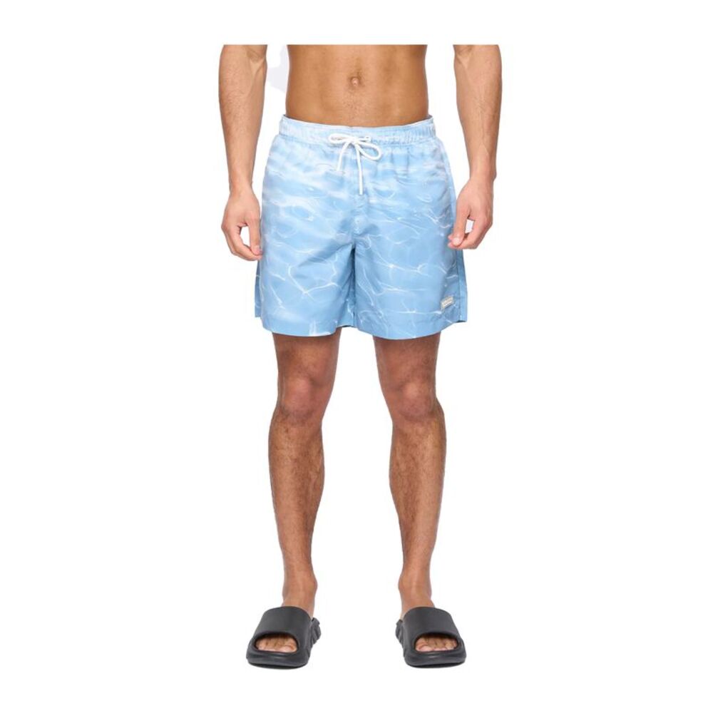 Henleys Mens Henpool Swim Shorts / Denim Blue